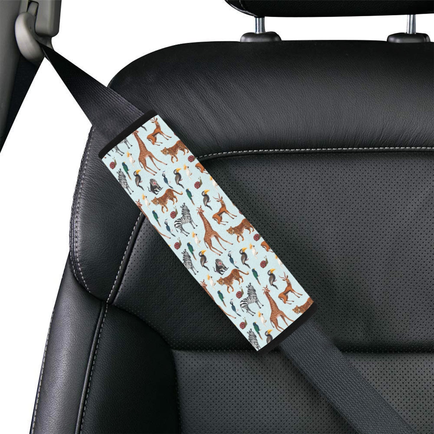 Safari Animal Print Design LKS306 Car Seat Belt Cover