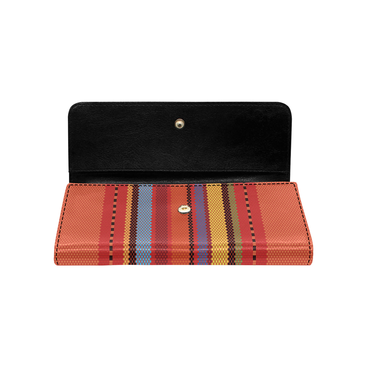 Mexican Pattern Print Design 05 Women's Trifold Wallet