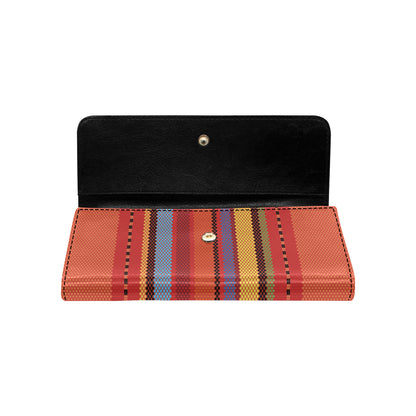 Mexican Pattern Print Design 05 Women's Trifold Wallet