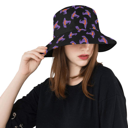 Witch Hat Print Design LKS304 Unisex Bucket Hat