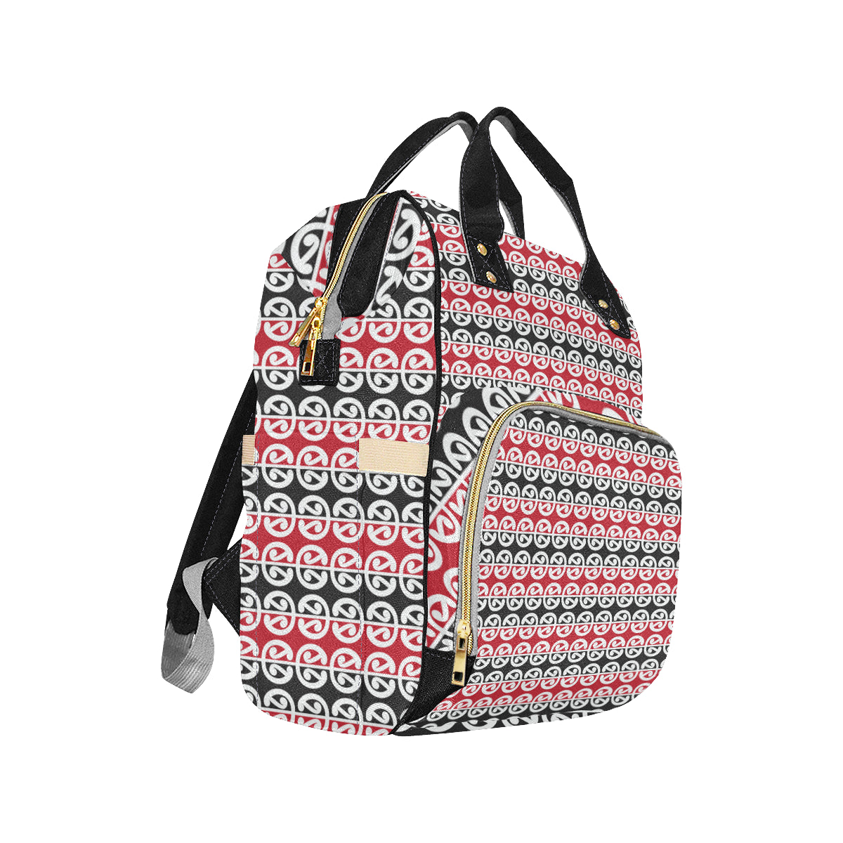 Maori Classic Themed Design Print Diaper Bag Backpack