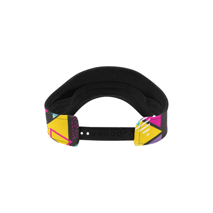 Geometric Colorful Pattern Print Design 02 Unisex Sun Visor