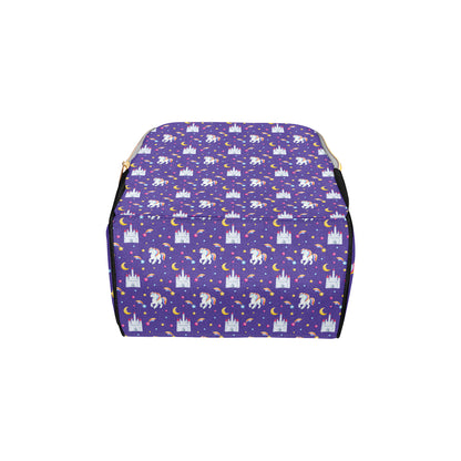 Unicorn Casttle Diaper Bag Backpack