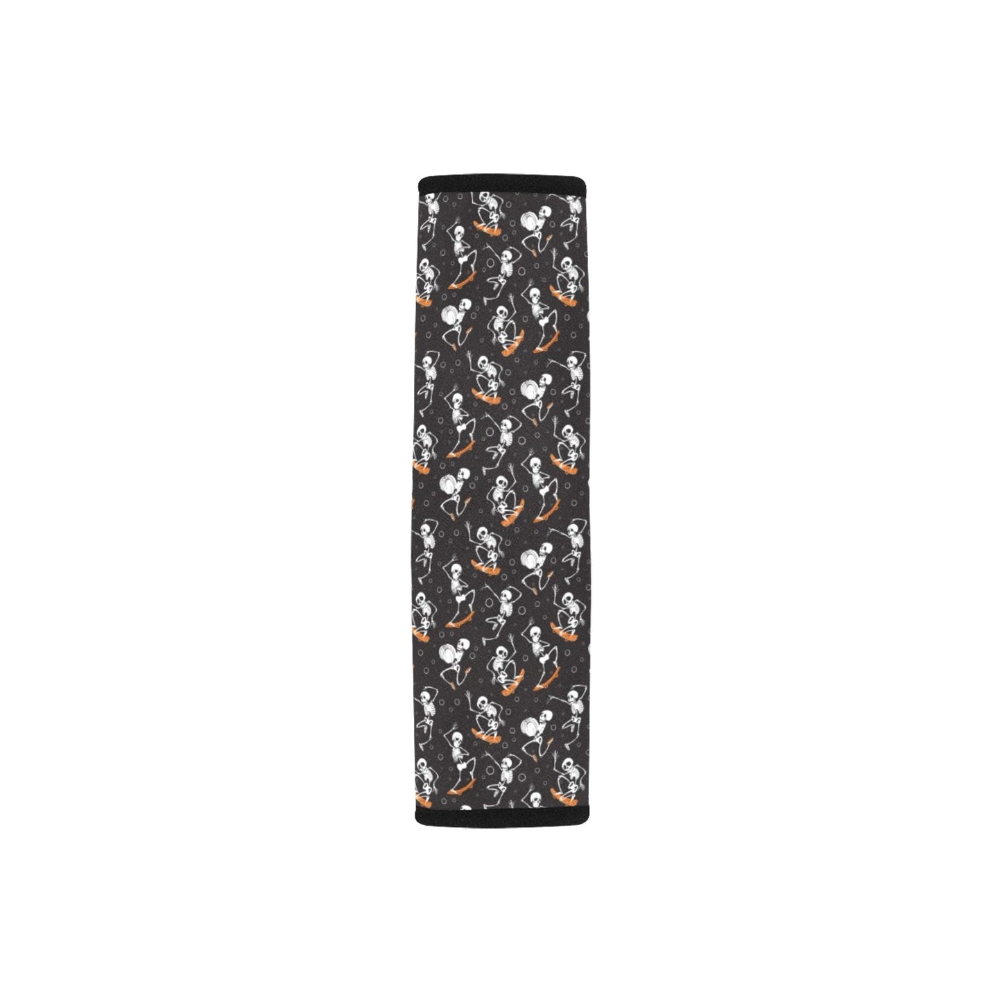 Skateboard With Skeleton Print Design LKS303 Car Seat Belt Cover