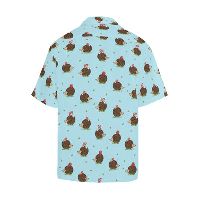 Hedgehog Print Design LKS402 Men's Men's Hawaiian Shirt