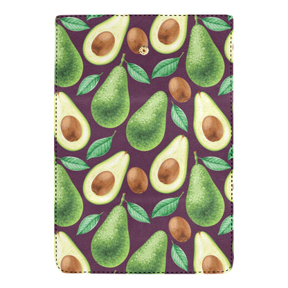 Avocado Pattern Print Design AC08 Women's Trifold Wallet