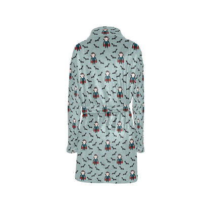 Vampire Print Design LKS304 Women's Fleece Robe