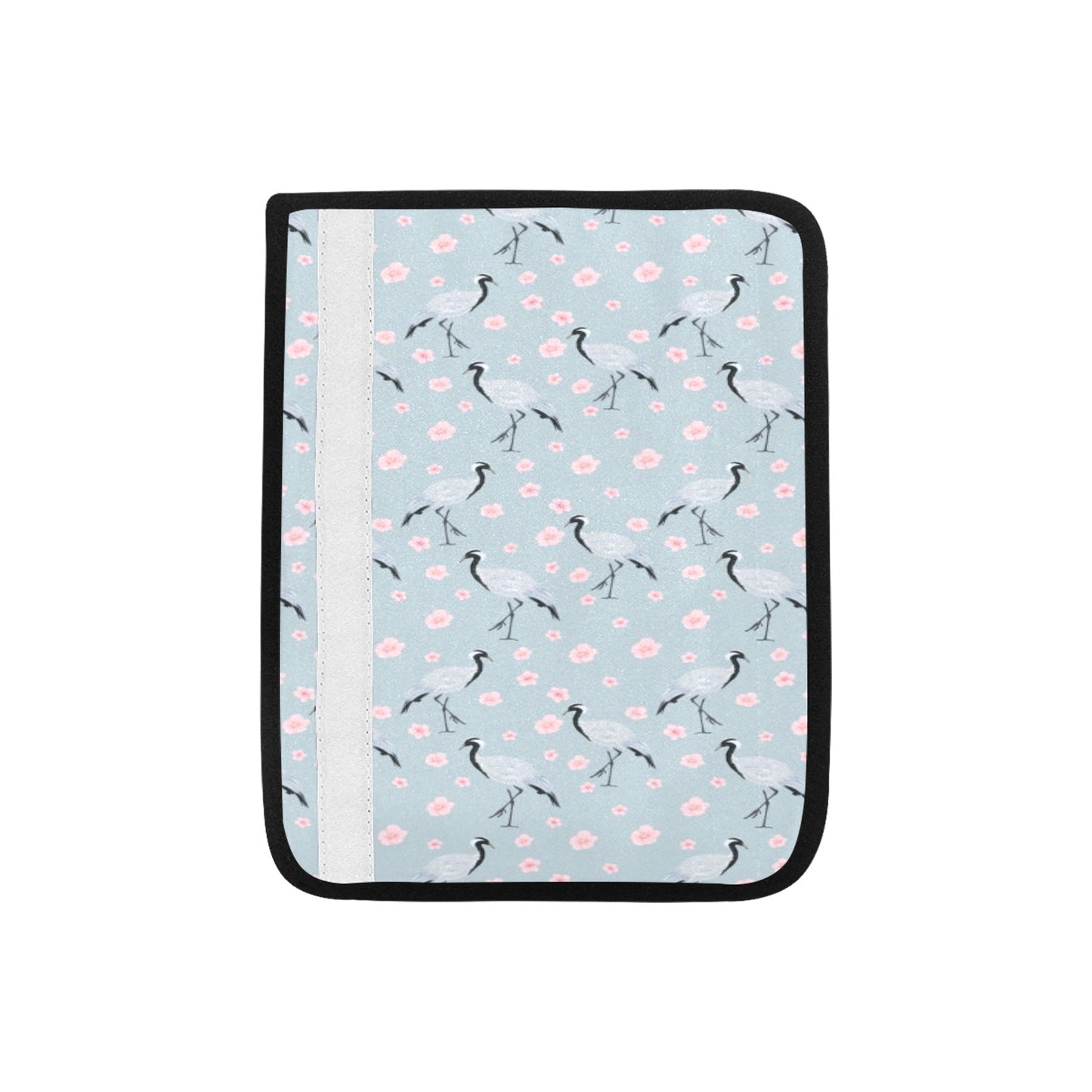 Sakura Bird Print Design LKS304 Car Seat Belt Cover