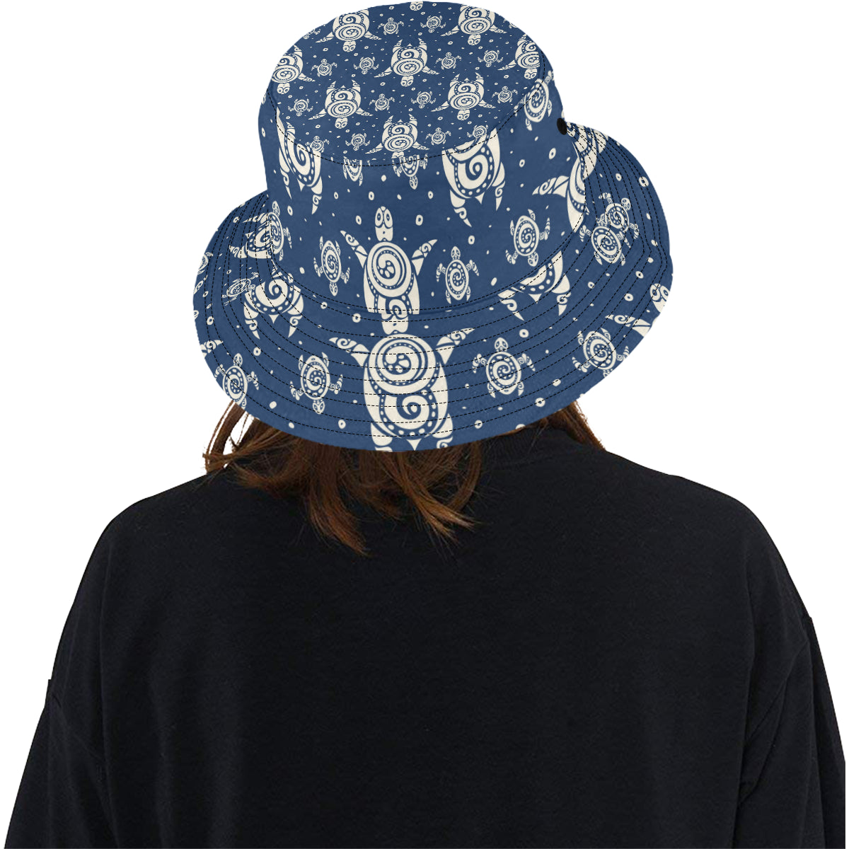 Sea Turtle Tribal Unisex Bucket Hat