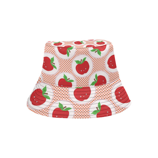 Apple Pattern Print Design AP08 Unisex Bucket Hat