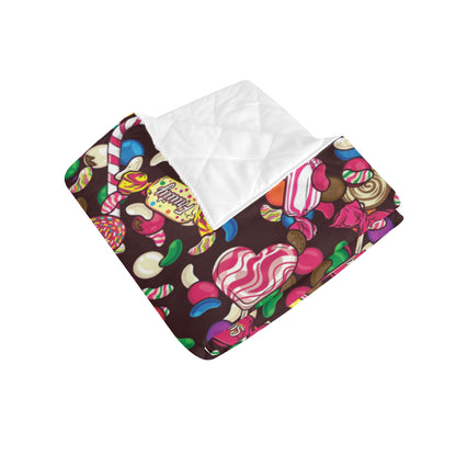 Candy Pattern Print Design CA02 Premium Quilt