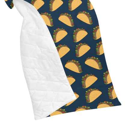 Taco Pattern Print Design TC04 Premium Quilt
