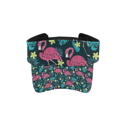 Flamingo Print Pattern Unisex Sun Visor