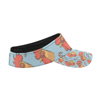 Rooster Pattern Print Design A05 Unisex Sun Visor