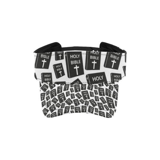 Christian Holy Bible Book Pattern Unisex Sun Visor