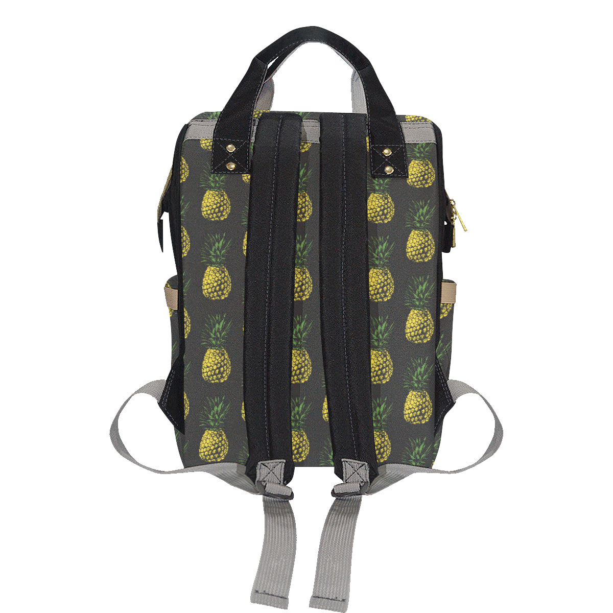 Gold Pineapple Diaper Bag Backpack