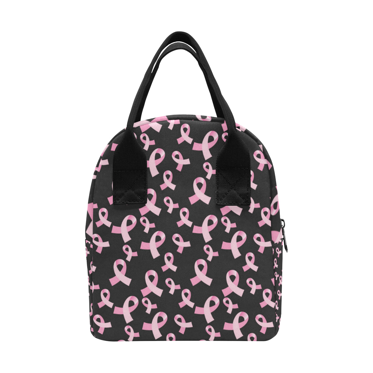 Breast Cancer Awareness Design Insulated Lunch Bag
