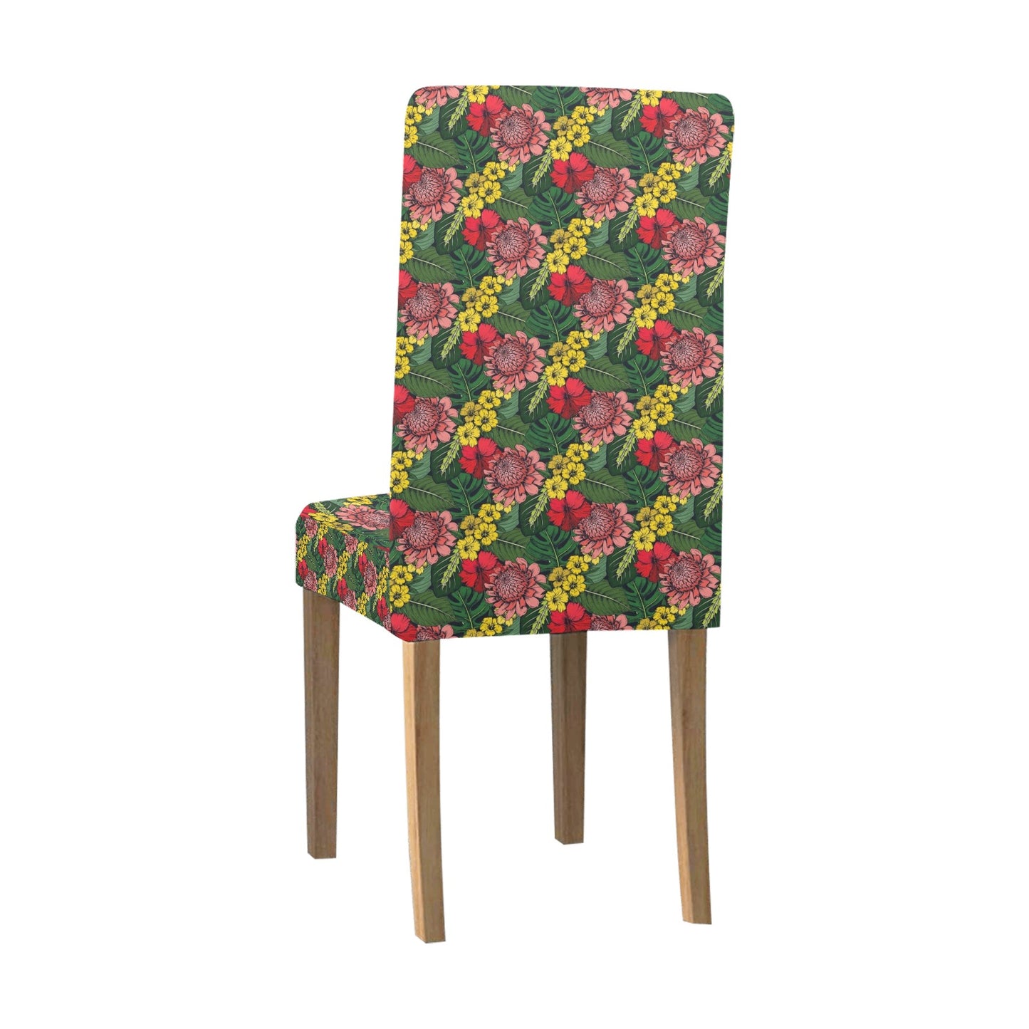 Summer Floral Print Design LKS305 Dining Chair Slipcover