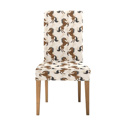 Horse Print Design LKS308 Dining Chair Slipcover