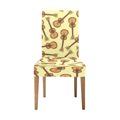 Acoustic Guitar Print Design LKS402 Dining Chair Slipcover