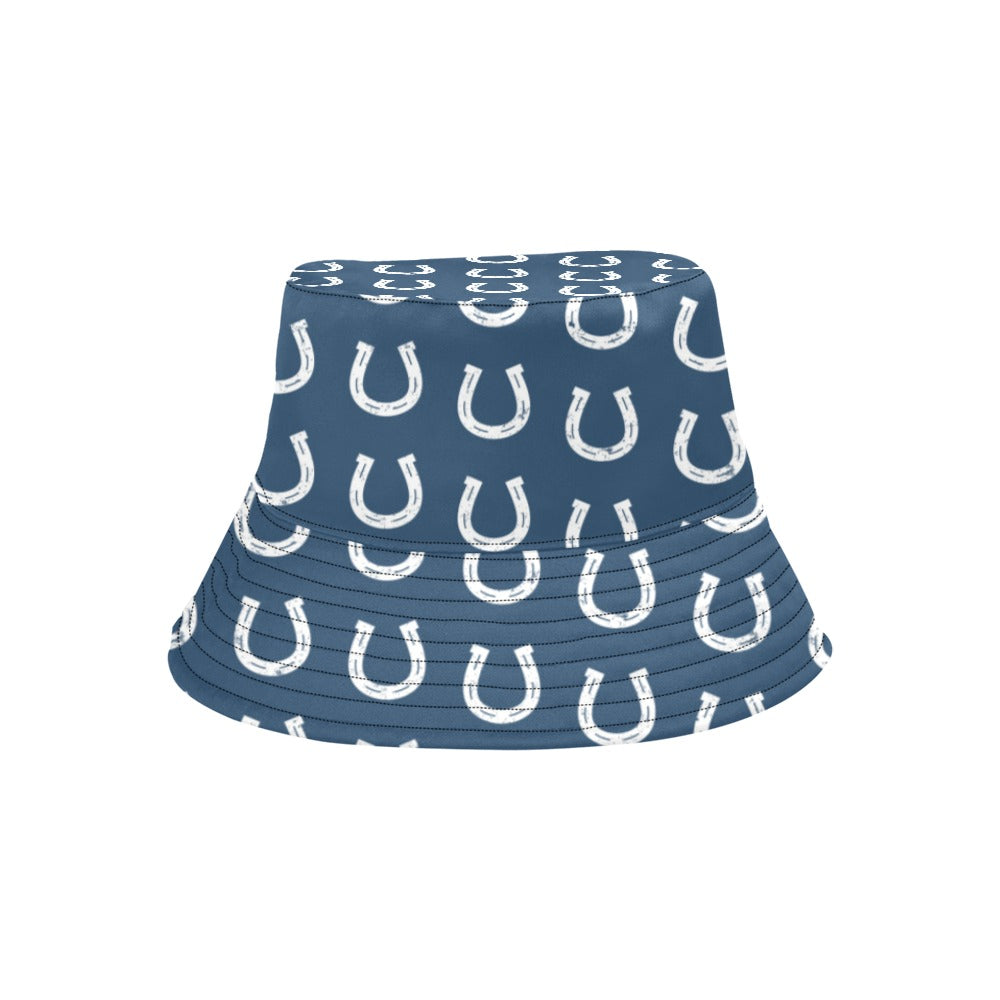 Horseshoe Print Design LKS301 Unisex Bucket Hat