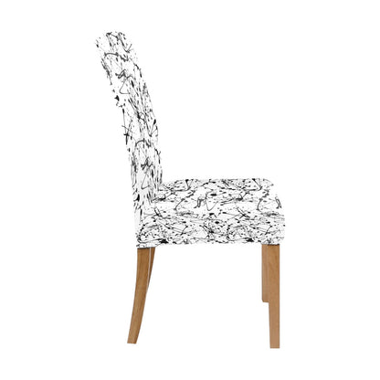 Splatter Print Design LKS305 Dining Chair Slipcover