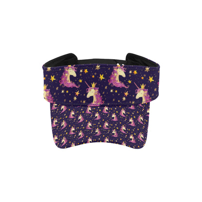 Unicorn Princess Star Sparkle Unisex Sun Visor