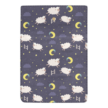 Sheep Night Pattern Print Design 02 Women's Trifold Wallet