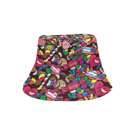 Candy Pattern Print Design CA02 Unisex Bucket Hat