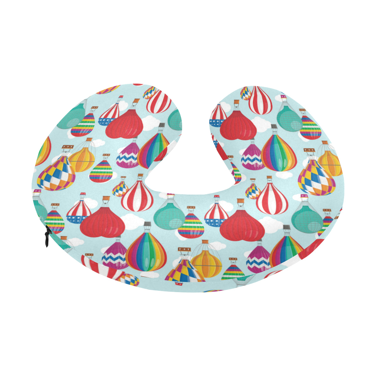 Ballon Pattern Print Design 07 U-Shaped Travel Neck Pillow
