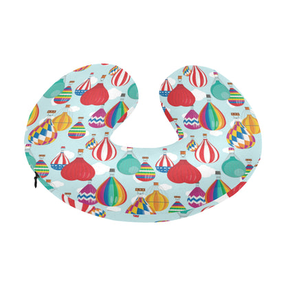 Ballon Pattern Print Design 07 U-Shaped Travel Neck Pillow