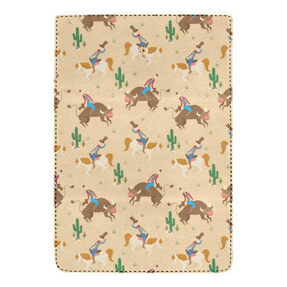 Rodeo Pattern Print Design A02 Women's Trifold Wallet
