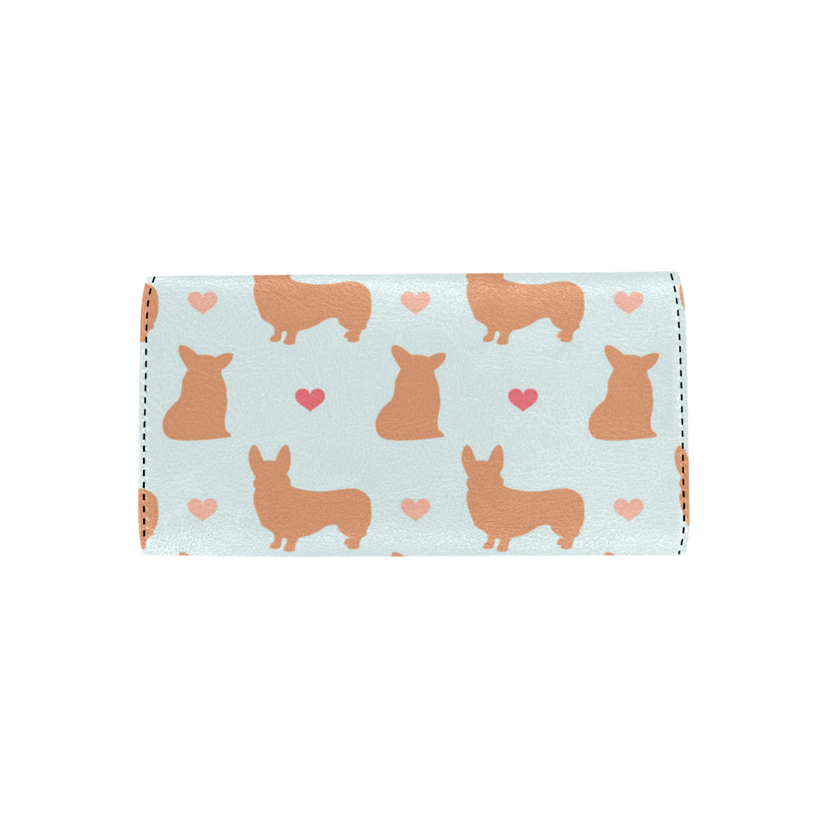 Pembroke Welsh Corgis Pattern Print Design A01 Women's Trifold Wallet