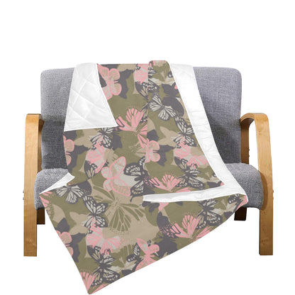 Butterfly camouflage Premium Quilt