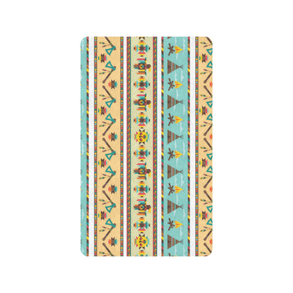 American indian Life Pattern Rubber Doormat