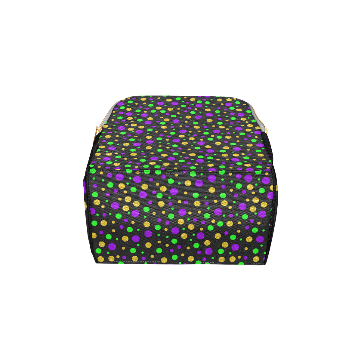 Mardi Gras Pattern Print Design 07 Diaper Bag Backpack