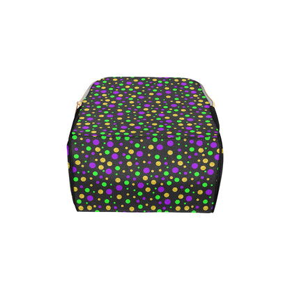 Mardi Gras Pattern Print Design 07 Diaper Bag Backpack