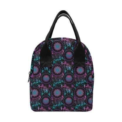 Dream catcher boho mandala Insulated Lunch Bag