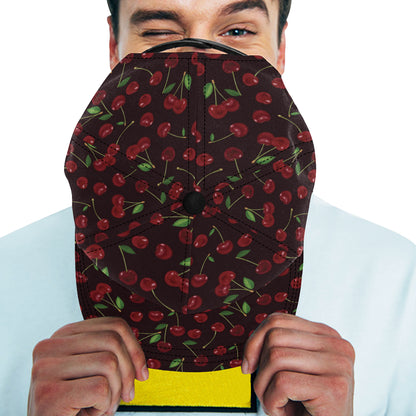 Cherry Fresh Pattern Snapback Cap