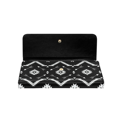 Native Pattern Print Design A04 Women's Trifold Wallet