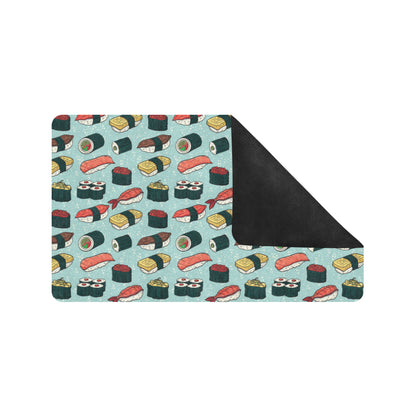 Sushi Pattern Design Rubber Doormat