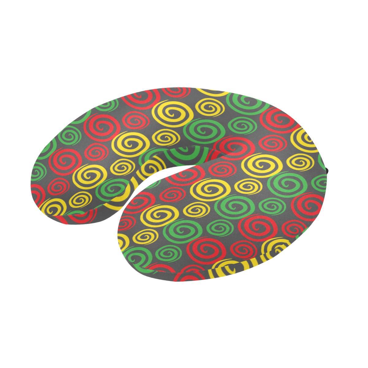 Rastafarian Pattern Print Design A05 U-Shaped Travel Neck Pillow