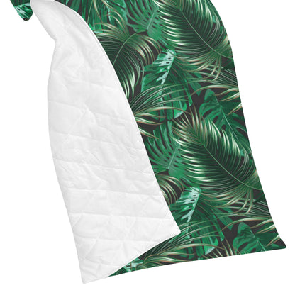 Tropical Flower Pattern Print Design TF012 Premium Quilt
