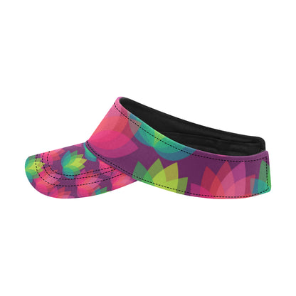 Lotus Pattern Print Design 02 Unisex Sun Visor