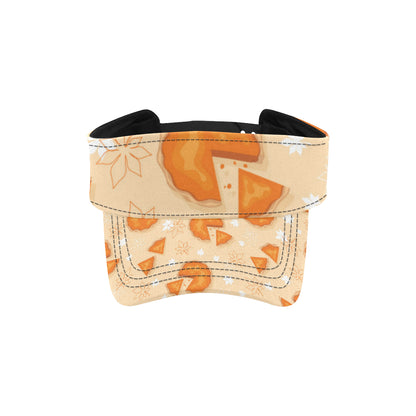 Pie Pattern Print Design A01 Unisex Sun Visor
