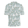 Goose Pattern Print Design 03 Men Polo Shirt