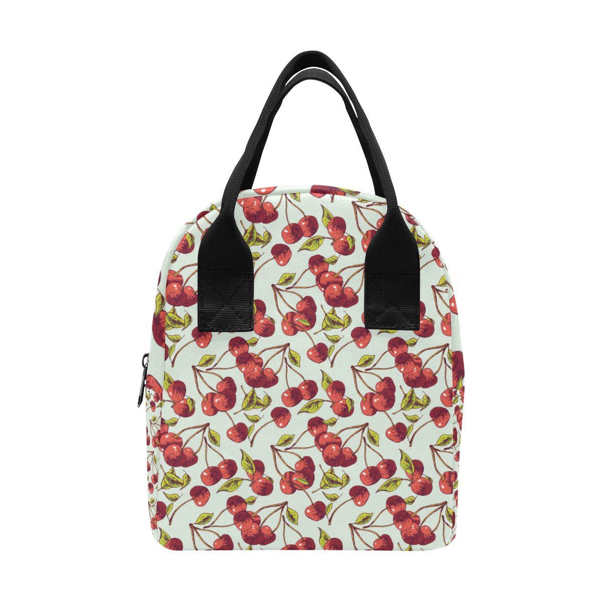 Cherry Hand Draw Insulated Lunch Bag