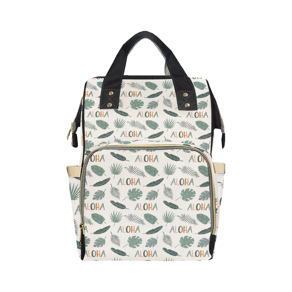 Aloha Hawaii Pattern Print Design 05 Diaper Bag Backpack