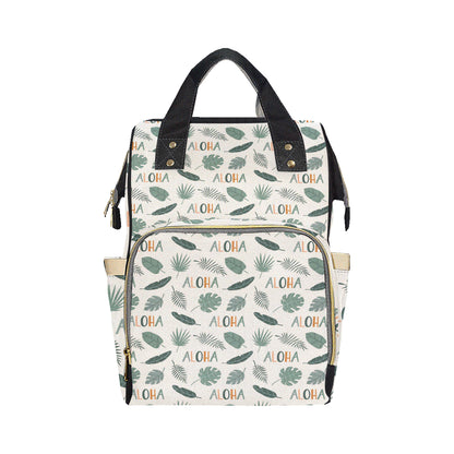 Aloha Hawaii Pattern Print Design 05 Diaper Bag Backpack