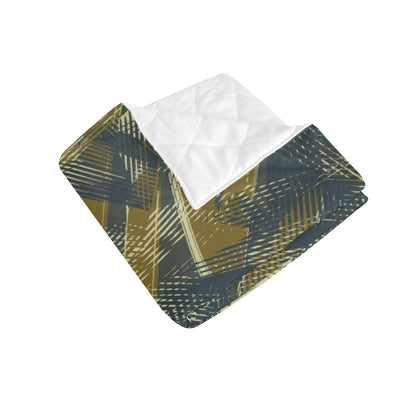Military Camouflage Pattern Print Design 01 Premium Quilt
